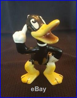 Rare 1940s Daffy Duck American Pottery Co. In Los Angeles Figurine