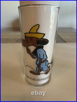 Rare 1973 Slow Poke Rodriguez Pepsi Collector Glass Looney Tunes Warner Bros Rare 1973 Slow Poke Rodriguez Pepsi Collector Glass Looney Tunes Warner Bros