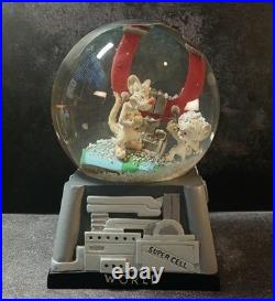 Rare 1995 Pinky And The Brain Snow Globe withBox. World Domination Shall Be Mine