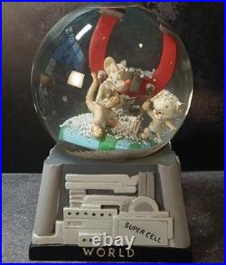 Rare 1995 Pinky And The Brain Snow Globe withBox. World Domination Shall Be Mine