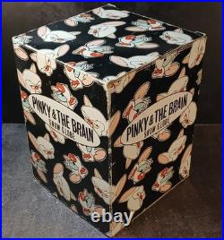 Rare 1995 Pinky And The Brain Snow Globe withBox. World Domination Shall Be Mine