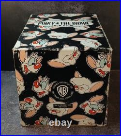 Rare 1995 Pinky And The Brain Snow Globe withBox. World Domination Shall Be Mine