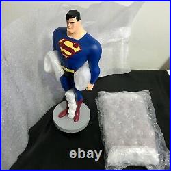 Rare 1996 Warner Bros Superman. By Bowen and Timm. Made for Staff Only. 12