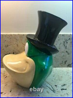 Rare 1997 Vandor Warner Brothers B. Saley Design Michigan J. Frog Cookie Jar