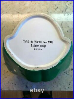 Rare 1997 Vandor Warner Brothers B. Saley Design Michigan J. Frog Cookie Jar