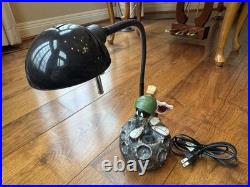 Rare 1997 Warner Bro Marvin The Martian Gooseneck Adjustable Desk Lamp Light
