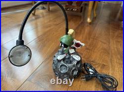 Rare 1997 Warner Bro Marvin The Martian Gooseneck Adjustable Desk Lamp Light