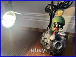 Rare 1997 Warner Bro Marvin The Martian Gooseneck Adjustable Desk Lamp Light