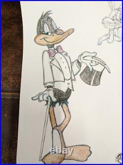 Rare 1997 Warner Bros Lithograph Bugs & Friends (24x36) Signed Virgil Ross Rare 1997 Warner Bros Lithograph Bugs & Friends (24x36) Signed Virgil Ross