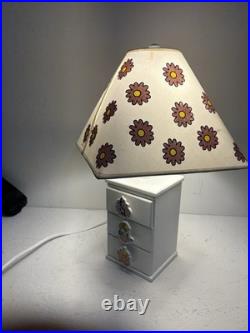 Rare 1999 Warner Bros Looney Tunes Lamp Bugs Bunny, Lola & Tweety Drawers