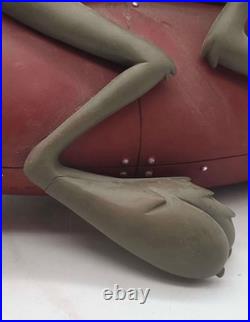 Rare! 2000 Warner Bros. Looney Tunes WILE E COYOTE ON ROCKET Big Figure Statue Rare! 2000 Warner Bros. Looney Tunes WILE E COYOTE ON ROCKET Big Figure Statue