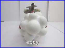 Rare! 2000 Warner Bros. Looney Tunes WILE E COYOTE ON ROCKET Big Figure Statue