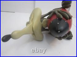 Rare! 2000 Warner Bros. Looney Tunes WILE E COYOTE ON ROCKET Big Figure Statue