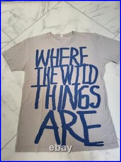 Rare 2009 Warner Bros Promo T-Shirt Where the Wild Things Are Size S