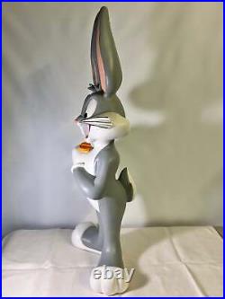 Rare 27 Bugs Bunny Statue- Looney Tunes-1999- Warner Brothers