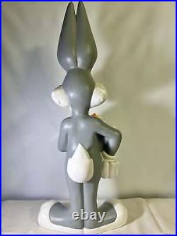 Rare 27 Bugs Bunny Statue- Looney Tunes-1999- Warner Brothers