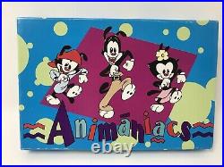 Rare Animaniacs Pinky And The Brain Fossil Watch 1994 With Box