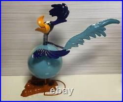 Rare! Antique Looney Tunes Road Runner Polystone or tin Made Figurine Excellent