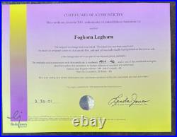 Rare Artist Proof Foghorn Leghorn Limited Edition Cel Warner Bros with COA