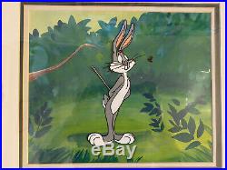Rare Authentic Warner Brothers Buggs Bunny Production Animation Cel
