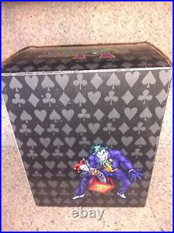 Rare Batman The Joker Fossil Watch 9 Porcelain Hand Collectible New In Box