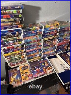 Rare Black Diamond Classic Disney Vhs LOT Of 80 Warner Bros