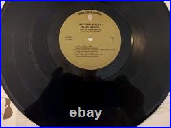 Rare Black Sabbath Master of Reality LP 1st Press Warner Bros EX/EX Recordable