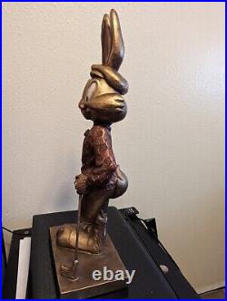 Rare Bugs Bunny Austin Sculpture Statue Warner Bros Art 1998 LT0505