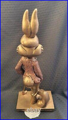 Rare Bugs Bunny Austin Sculpture Statue Warner Bros Art 1998 LT0511 Original Tag