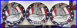 Rare Bugs Bunny Collector Plate Looney Tunes 1992 Warner Bros Cartoon # 35,38,41