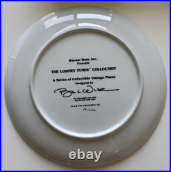 Rare Bugs Bunny Collector Plate Looney Tunes 1992 Warner Bros Cartoon # 35,38,41
