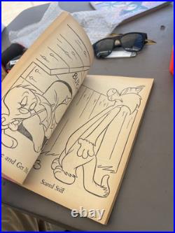 Rare Bugs Bunny Coloring Book Warner Bros. 1950's
