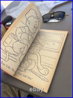 Rare Bugs Bunny Coloring Book Warner Bros. 1950's