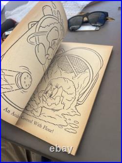 Rare Bugs Bunny Coloring Book Warner Bros. 1950's