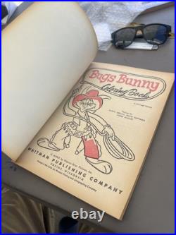 Rare Bugs Bunny Coloring Book Warner Bros. 1950's