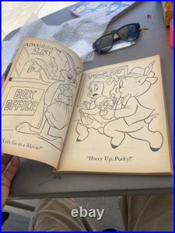 Rare Bugs Bunny Coloring Book Warner Bros. 1950's