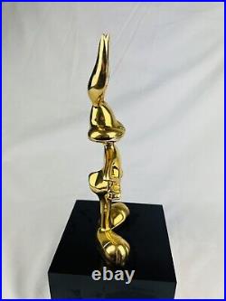 Rare Bugs Bunny WB. Studio solid brass Bugsy 2001 award