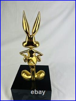 Rare Bugs Bunny WB. Studio solid brass Bugsy 2001 award