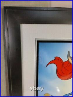 Rare Bugs Bunny Warner Brothers cel 1998 signed by Chuck Jones 84/200