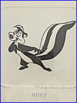Rare Chuck Jones Pepe Le Pew Etching Warner Bros Limited Edition 10/100 Framed