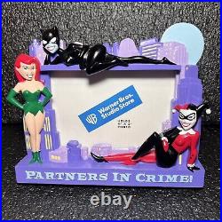 Rare DC Partners in Crime Frame Catwoman Poison Ivy Harley Quinn Warner Bros