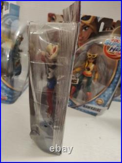 Rare DC Super Hero Girls 6 Dolls NEW COMPLETE 8 In Set Mattel, Warner Bros