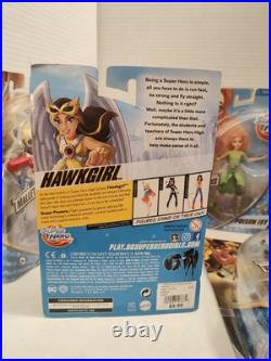 Rare DC Super Hero Girls 6 Dolls NEW COMPLETE 8 In Set Mattel, Warner Bros