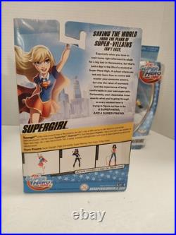 Rare DC Super Hero Girls 6 Dolls NEW COMPLETE 8 In Set Mattel, Warner Bros