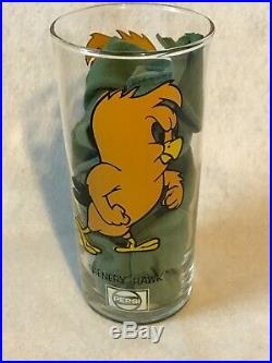 Rare Federal 15 Oz LUN 1973 Henery Hawk Pepsi Glass Warner Bros MY LAST
