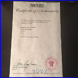 Rare Framed Mini Taz Warner Bros Studio 2004 Sericel 9500 Series COA Included