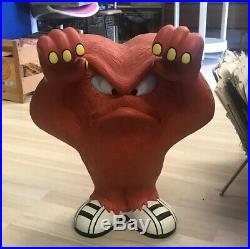 Rare Gossamer Looney Tunes Statue 20 1/2 Tall! Excellent Condition