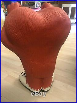 Rare Gossamer Looney Tunes Statue 20 1/2 Tall! Excellent Condition