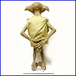 Rare Harry Potter Dobby Life-Size Statue with Cardboard Base & Poster