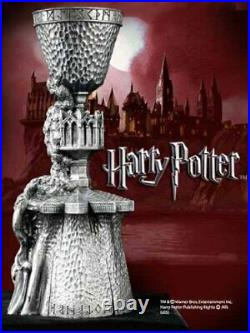 Rare Harry Potter Heavy 7 Pewter Goblet of Fire Replica Warner Bros JAPAN F/S